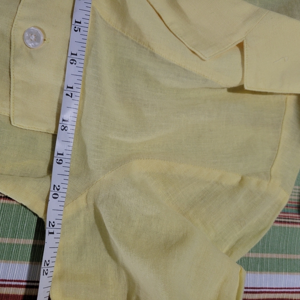 J Crew Camp-collar shirt in featherweight linen blend |Sz 6|NWT - Picture 9 of 9